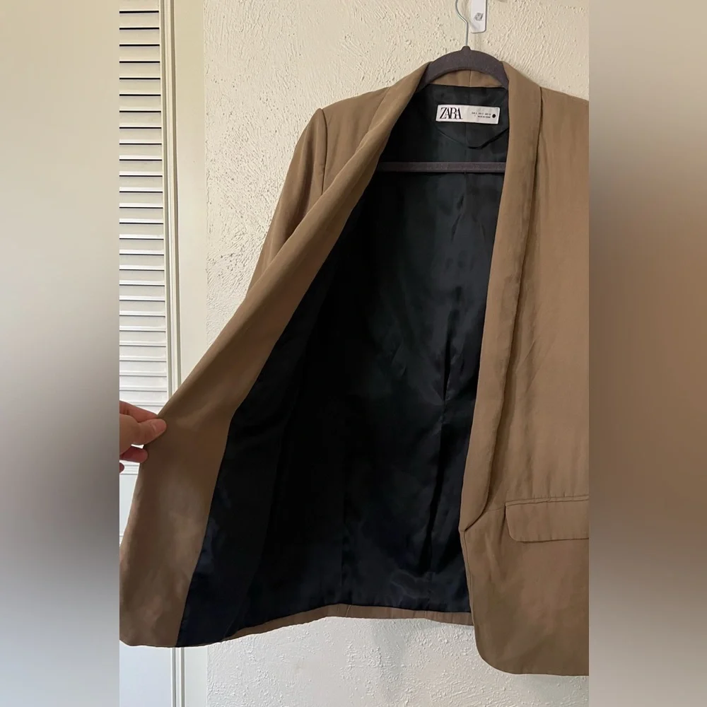 Zara Tan Blazer - Picture 4 of 5